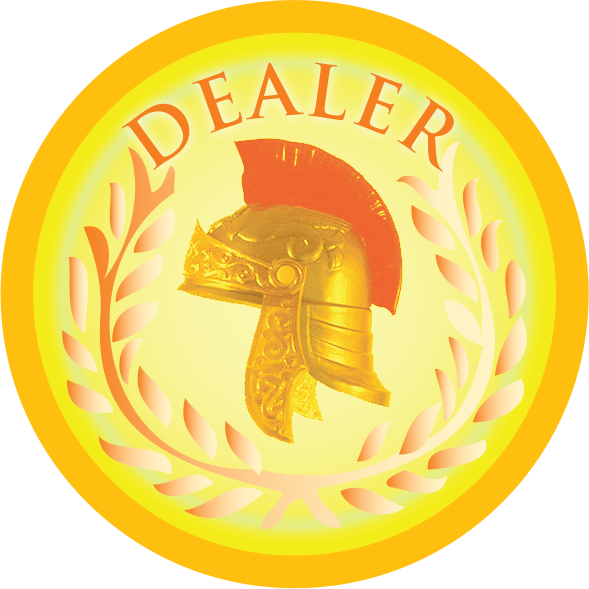 Classic Roman Ceramic Dealer Button (49mm or 60mm)