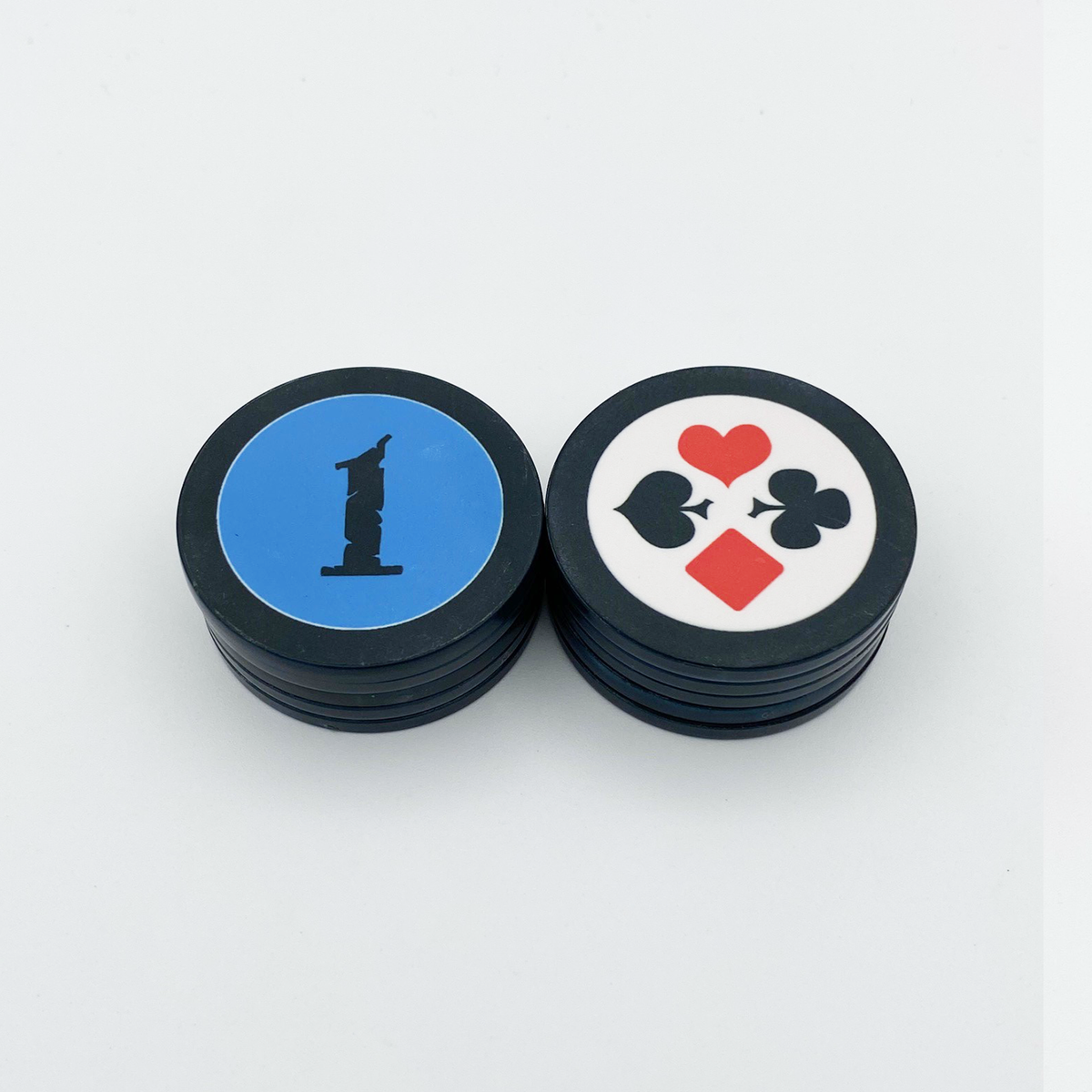 Poker Tournament Seating Chip Set (Pack of 10)