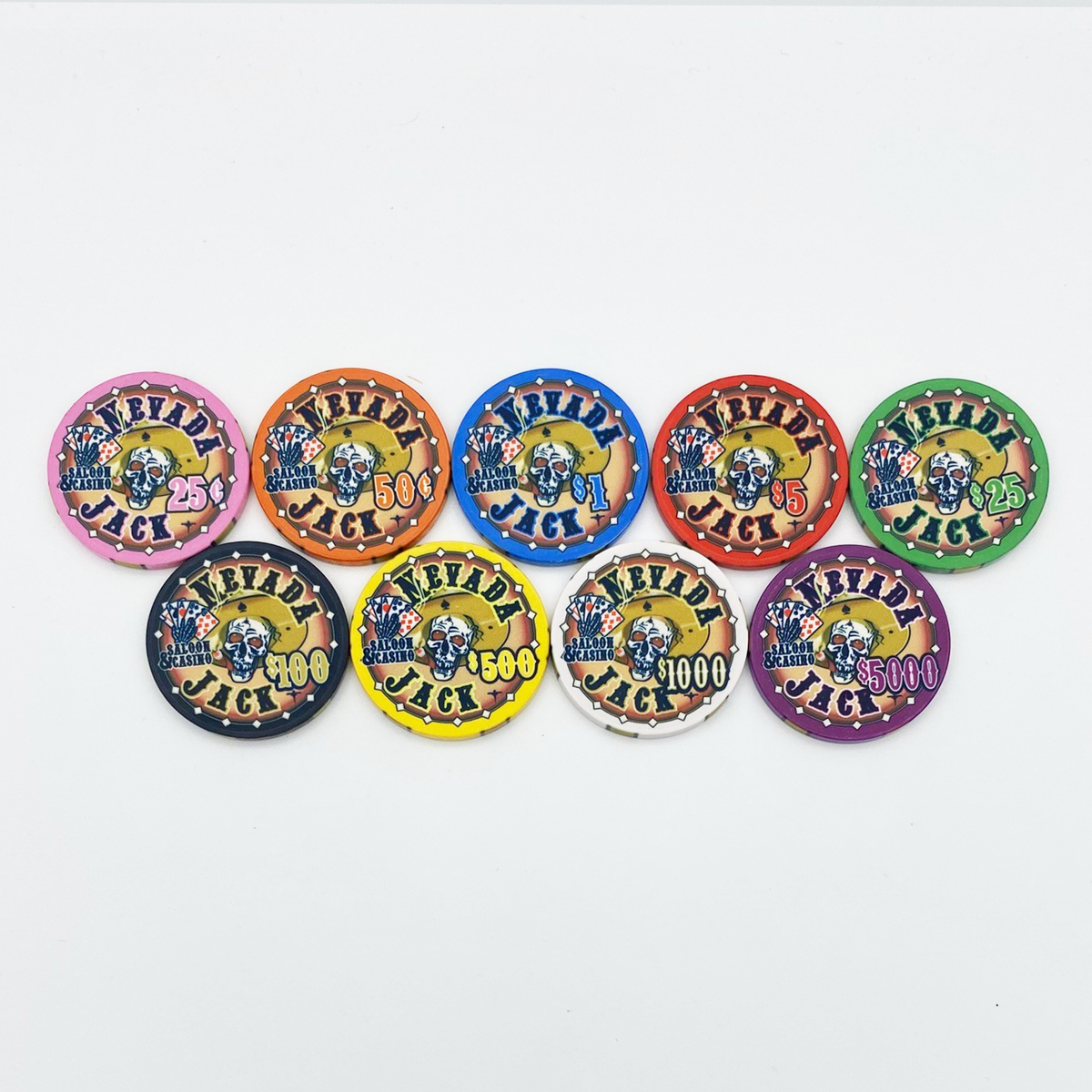 Nevada Jack Skulls Sample Set